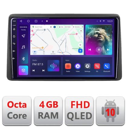 Navigatie Dacia Duster 2023- Android radio gps internet quad core 4+64 carplay android auto KIT-duster2023+EDT-E309v3