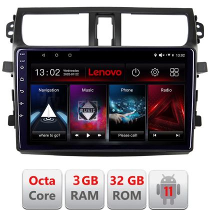 Navigatie Suzuki Celerio 2014-2021 Android radio gps internet Octa Core 3+32 KIT-celerio+EDT-E509 LENOVO LITE