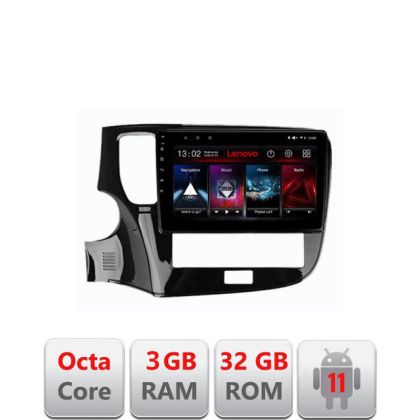 Navigatie Mitsubishi Oultander 2020- D-1230-20 Octa Core cu Android Radio Bluetooth Internet GPS WIFI DSP 3+32 LENOVO LITE