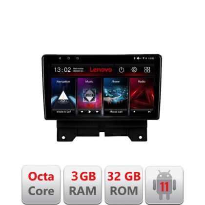 Navigatie Range Rover Sport 2005-2010 Octa Core cu Android Radio Bluetooth Internet GPS WIFI DSP 3+32 GB 4G kit LENOVO LITE