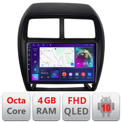 Navigatie Mitsubishi ASX 2017-2021 model facelift Android radio gps internet quad core 4+64 carplay android auto Kit-026-facelift+EDT-E309v3