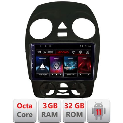 Navigatie VW Beetle 2005-2010 Android radio gps internet Octa Core 3+32 KIT-beetle-old+EDT-E509 LENOVO LITE