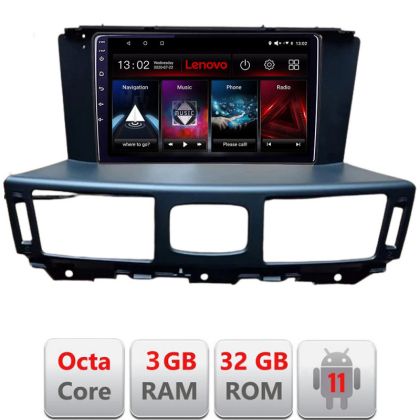 Navigatie Infinity Q70 M37 2012-2019 Android radio gps internet Octa Core 3+32 KIT-Q70+EDT-E509 LENOVO LITE