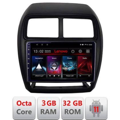 Navigatie Peugeot 4008 2012-2018 Android radio gps internet Octa Core 3+32 Kit-026-facelift+EDT-E509 v1 LENOVO LITE