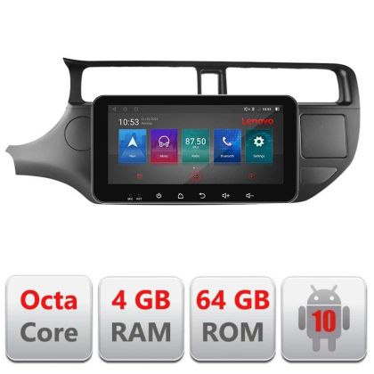 Navigatie Kia Rio 2011-2013 I-204 4+64 ecran 10.33" Android Waze USB Navigatie Internet Youtube Radio v1