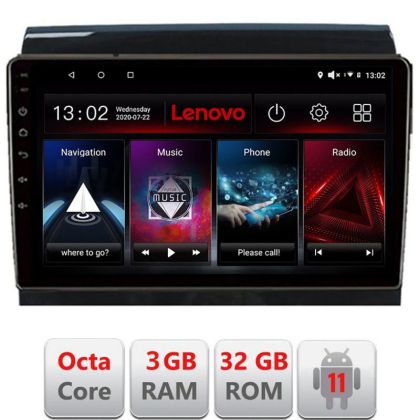 Navigatie Fiat Ducato Citroen Jumper Peugeot Expert 2006-2018 variante cu radio cd sau navigatie de fabrica Android 3+32GB v1 LENOVO LITE