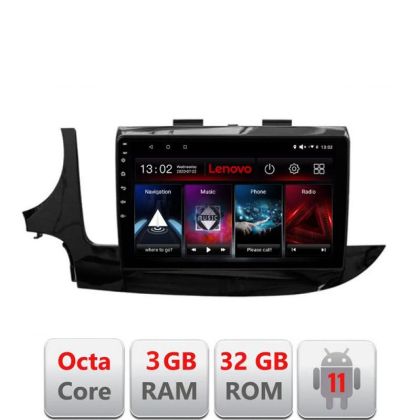 Navigatie Opel Mokka 2016- D-MOKKA2 Octa Core cu Android Radio Bluetooth Internet GPS WIFI DSP 3+32 GB 4G KIT-M v1 LENOVO LITE