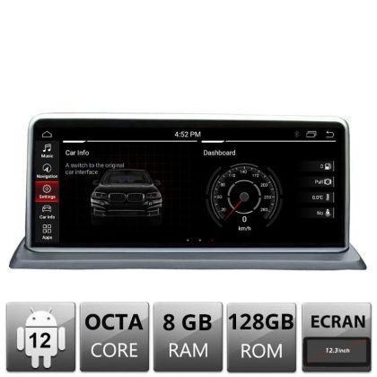 Navigatie dedicata Edotec BMW Seria 1 F20 masini cu NBT Android ecran 12.3" 8+128 4G BT