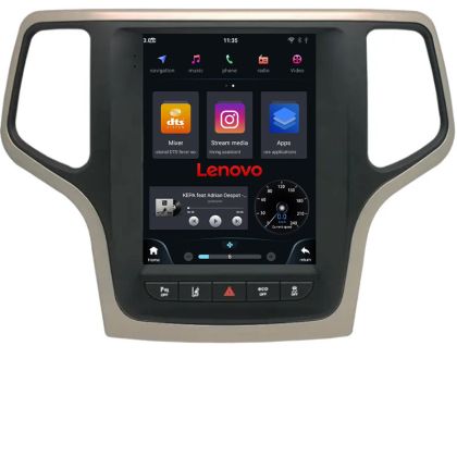 Navigatie Jeep Grand Cherokee 2014-2019, tip tesla Qled 9.7", Octacore, 4Gb RAM, 64Gb 