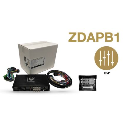 Kit PowerUp BMW cu DSP Phoenix Gold ZDAPB1, 4 x 100 watts, in 2 sau 4 ohm, 4 canale