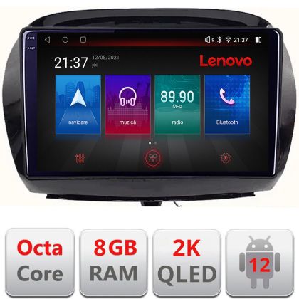 Navigatie dedicata Lenovo Honda FR-V 2004-2009  Octacore, 8 Gb RAM, 128 Gb Hdd, 4G, Qled 2K, DSP, Carplay AA, 360,Bluetooth 