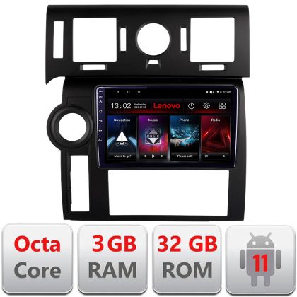 Navigatie LenovoHummer H2 2002-2008  Android radio gps internet Octa Core 3+32 KIT-hummer2002+EDT-E509 LENOVO LITE