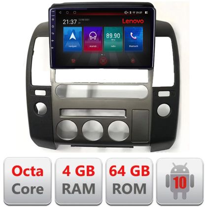 Navigatie dedicata Lenovo Nissan Patfinder Navara Android radio gps internet Octa Core 4+64 LTE KIT-nav-oem+EDT-E509-PRO