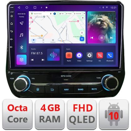 Navigatie dedicata Edonav Ford Fiesta 2020-  Android radio gps internet quad core 2+32 carplay android auto Kit-fiesta-2020+EDT-E309v3