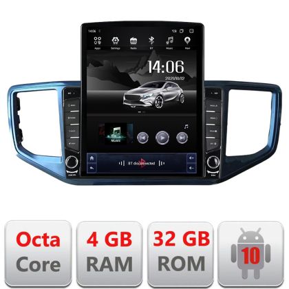 Navigatie dedicata Edonav VW Amarok  Android radio gps internet Octa Core 4+64 LTE KIT-amarok+EDT-E709