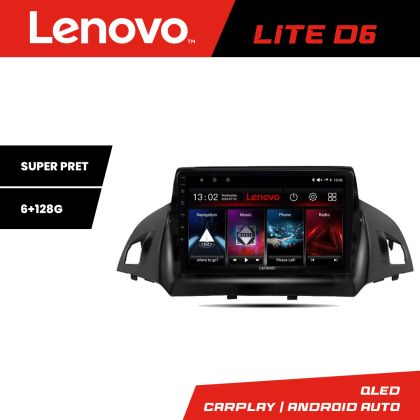 Navigatie Ford Kuga 2013-2017 Lenovo Kit-362 8 core 6+128 GB Android Waze USB Navigatie Internet Youtube Radio