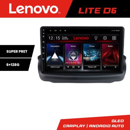 Navigatie Hyundai Genesis 8 core 6+128 GB Quad Core Android Waze USB Navigatie Internet Youtube Radio Lenovo