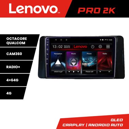 Navigatie Skoda Kamiq 2019- Android radio gps internet 8 core QLED 2K 4+64 360 Lenovo