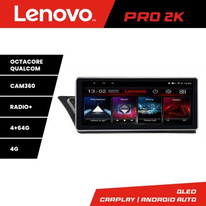 Navigatie Audi Q5 2008-2016 NON-MMI Lenovo Kit-Q5 8 core QLED 2K 4+64 360 Android Waze USB Navigatie Internet Youtube Radio