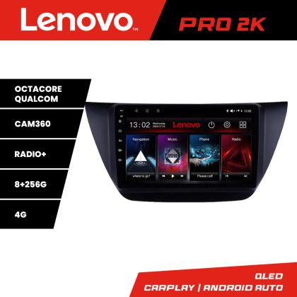 Navigatie Mitubishi Lancer 2001-2007 Lenovo Kit-LANCER07 8 core QLED 2K 8+256 360 Android Waze USB Navigatie Internet Youtube Radio