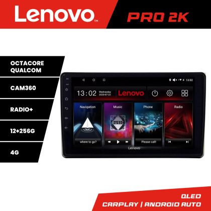 Navigatie Audi A4 B6 Quad Core Lenovo Kit-050 8 core QLED 2K 12+256 360 Android Waze USB Navigatie Internet Youtube Radio v1