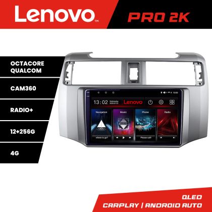 Navigatie Toyota 4runner 2009-2019 Android radio gps internet 8 core QLED 2K 12+256 360 Lenovo