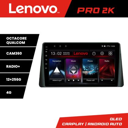 Navigatie Ford Focus 4 Kuga 2018-2023 Lenovo 8 core QLED 2K 12+256 360 Android Waze USB Navigatie Internet Youtube Radio