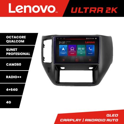 Navigatie Nissan Patrol Android radio gps internet 8 core QLED Qualcomm 4+64 360GB 4-Core Lenovo