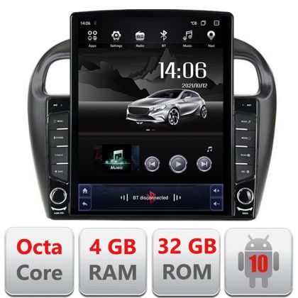 Navigatie Mitsubishi Spacestar KIT-spacestar ecran tip TESLA 9.7" 8 core 4+32 4G DSP Android Radio Bluetooth Internet GPS WIFI 