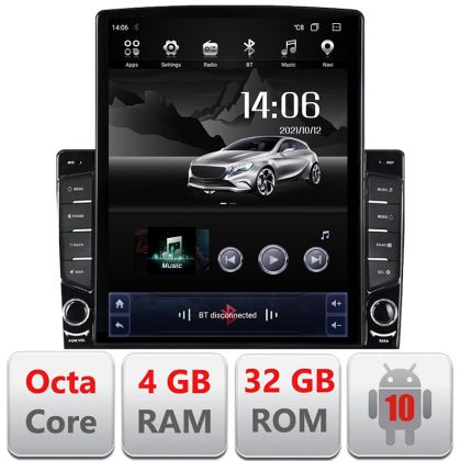 Navigatie Hyundai I40 KIT-i40 ecran tip TESLA 9.7" 8 core 4+32 4G DSP Android Radio Bluetooth Internet GPS WIFI 