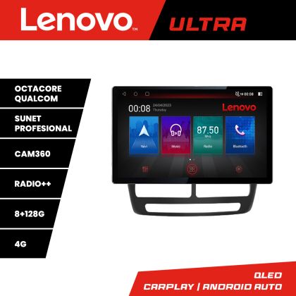 Navigatie Fiat Doblo 2010-2017 KIT-DOBLO10v1 Lenovo 8+128 Qualcomm 2K 13 inch android 4G DSP 