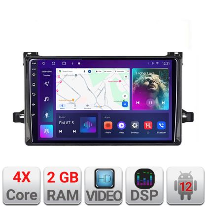 Navigatie Toyota Urbancruiser 2009-2014 Quad Core 2+32 GB Android Waze USB Navigatie Internet Youtube Radio