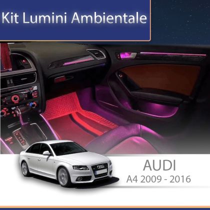 Lumini ambientale  Audi A4 B8 2009-2016 set complet control telefon sau sistem original