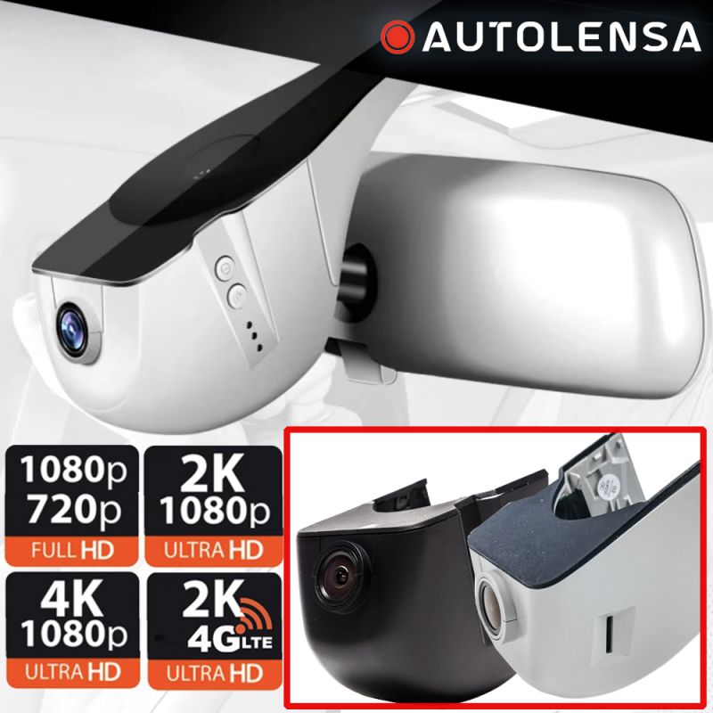 Cameră DVR Volkswagen ID.3 2021-23, cameră față 1080p Autolensa, Model 24/7 Negru VW23