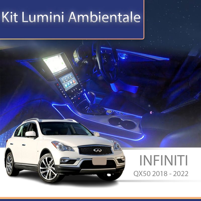 Lumini ambientale Inifnity QX50 2018-2022 set complet control telefon sau sistem original