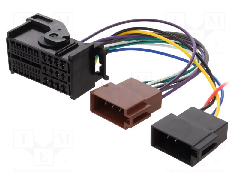 Edotec ZRS-212 Cablaje Adaptoare de la ISO la aparat original Alfa Romeo Dodge Fiat Jeep