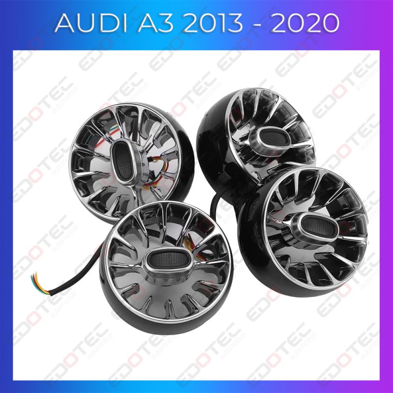 Lumini ambientale Audi A3 2013-2020 Ventilatoare luminate control telefon sau sistem original