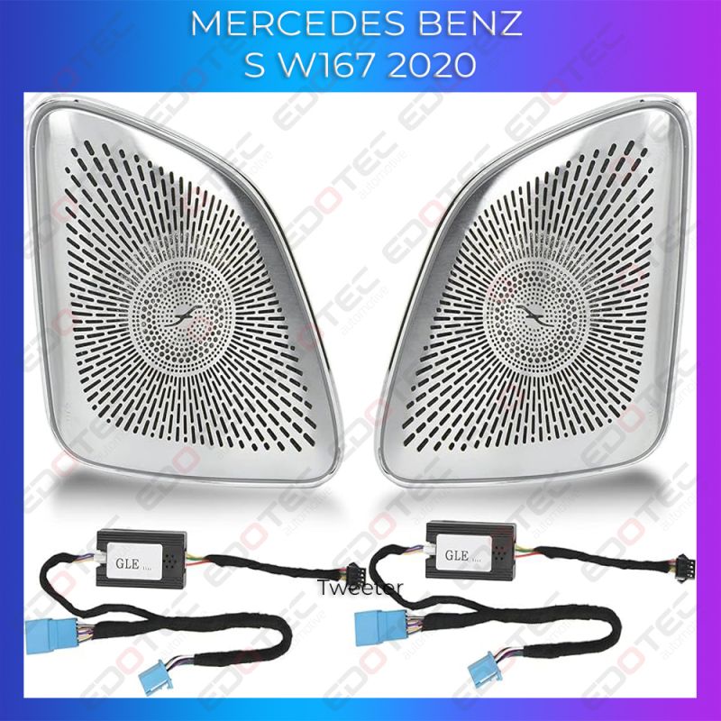 Lumini ambientale Mercedes GLE W167 GLS X167 capace tweeter