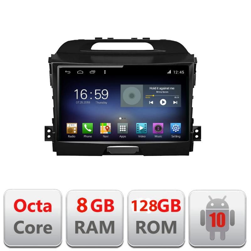 Navigatie KIA SPORTAGE 2011-2015 F-325 Octa Core cu Android Radio Bluetooth Internet GPS WIFI DSP 8+128GB 4G