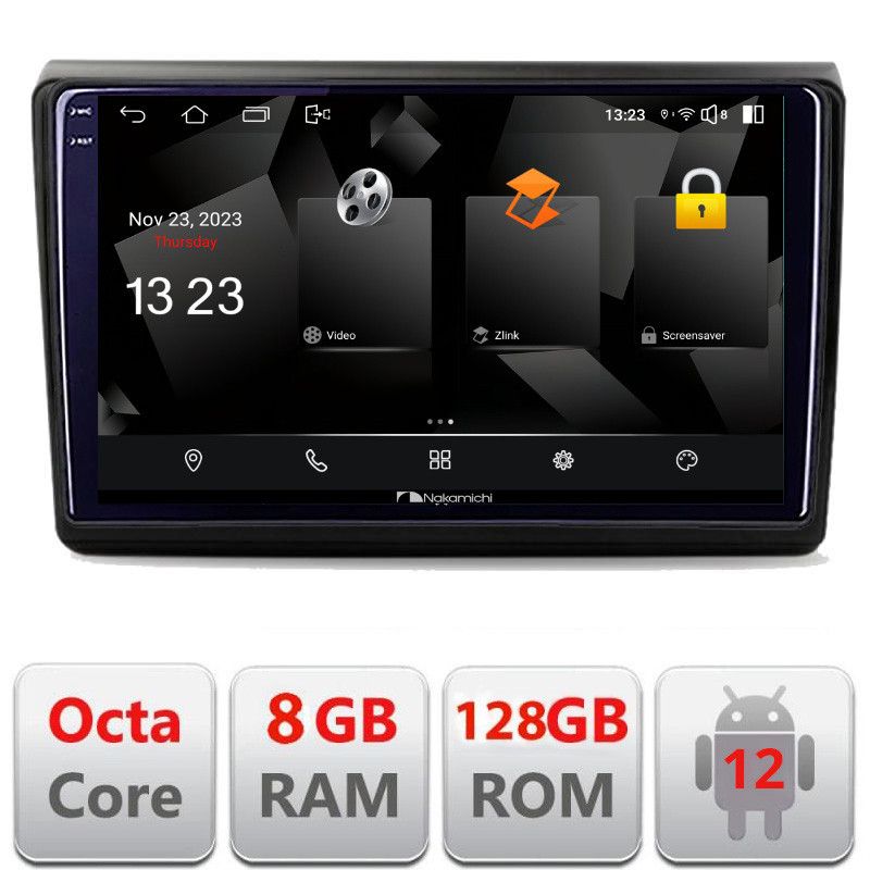 Navigatie Fiat BRAVO 2007-2014 5960Pro-BRAVO Android Octa Core Qualcomm 2K Qled 8+128 DTS DSP 360 4G Optical