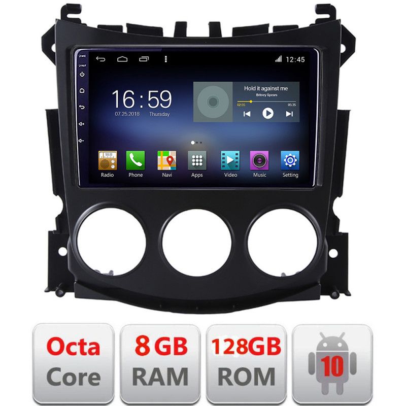 Navigatie Nissan 370Z 2008-2012 Android radio gps internet Octa Core 8+128 LTE KIT-370Z+EDT-E609