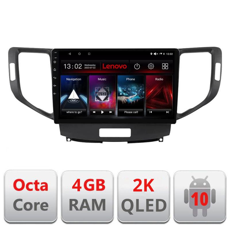 Navigatie Honda Accord 2008-2012 L-8951, Octacore, 4Gb RAM, 64Gb Hdd, 4G, QLED 2K, DSP, Carplay, Bluetooth