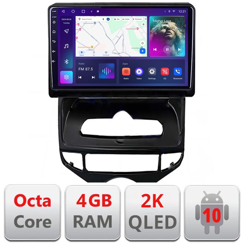 Navigatie HHyundai IX20 2010-2019 Android ecran Qled 2K Octa core 4+32 kit-ix20-automatic+EDT-E409-2K