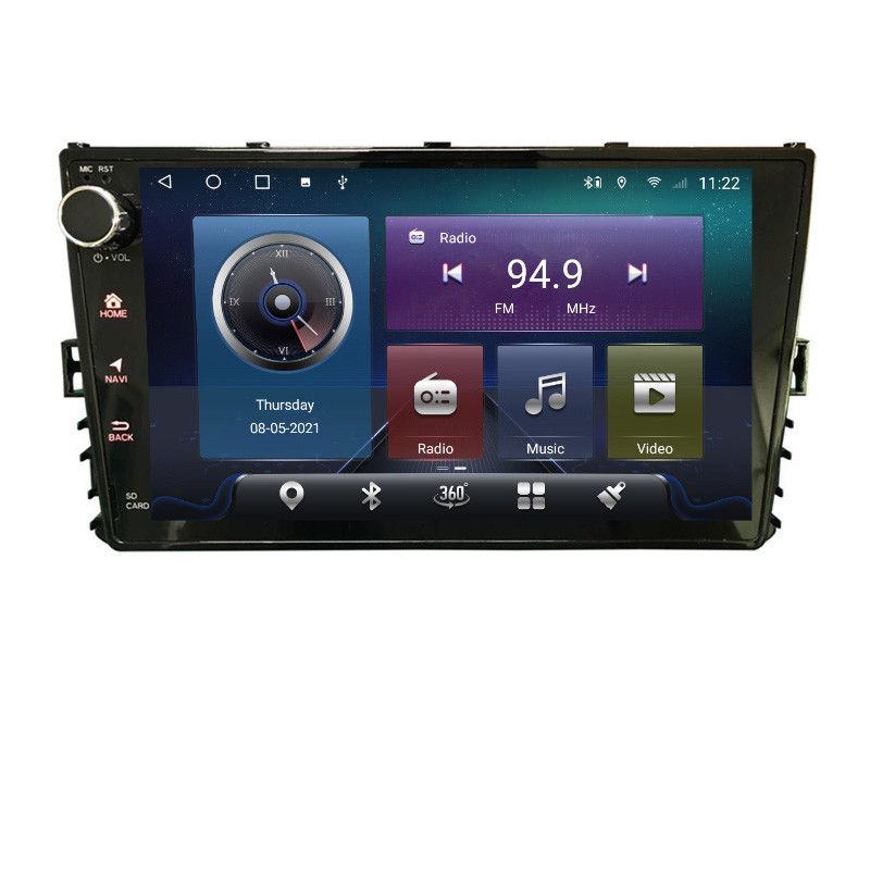 Navigatie VW masini dupa 2018 Android radio gps internet Octa core 4+32 kit-vw-universal-2018++EDT-E409