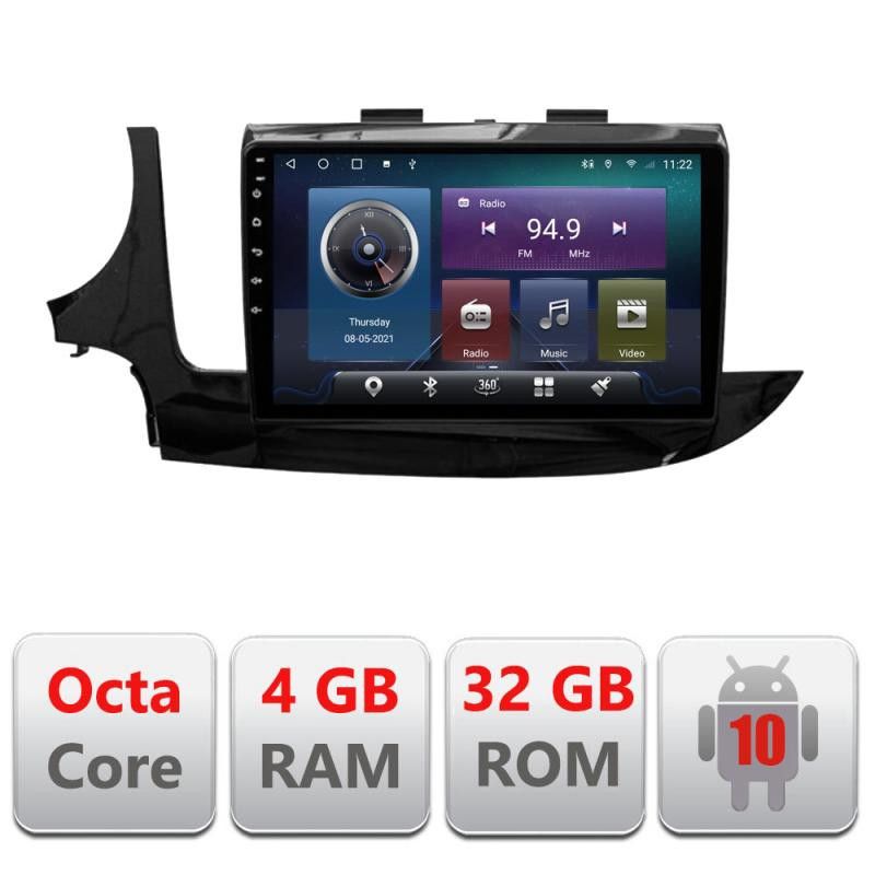 Navigatie Opel Mokka 2016- C-MOKKA2 Octa Core cu Android Radio Bluetooth Internet GPS WIFI 4+32GB