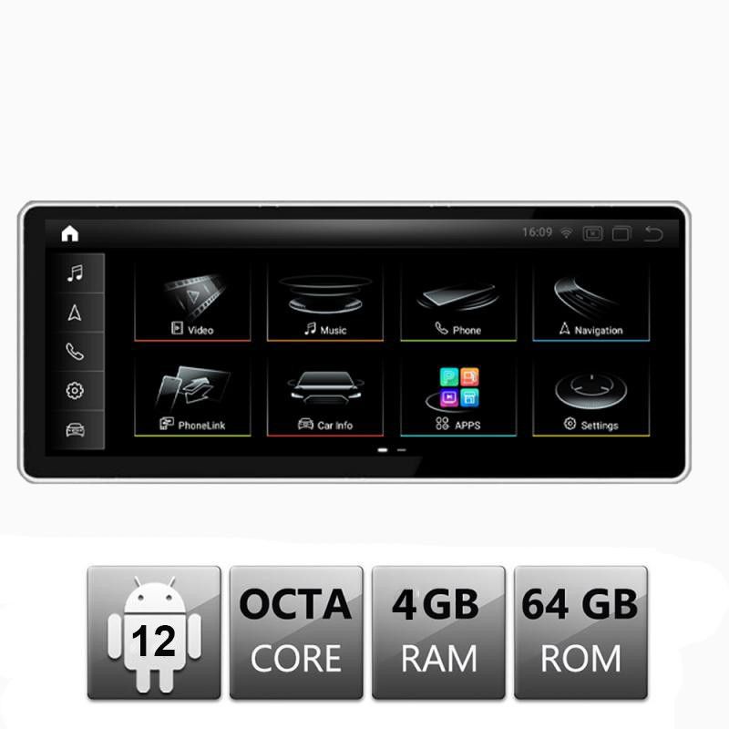 Navigatie Audi Q7 MMI2G 2005-2008 Android Octa Core 4+64 10.25