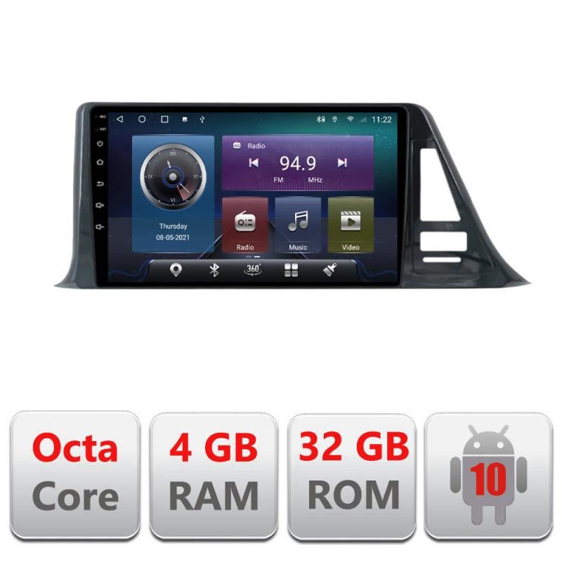 Navigatie Toyota CH-R LOW C-CH-R-A Octa Core cu Android Radio Bluetooth Internet GPS WIFI 4+32GB