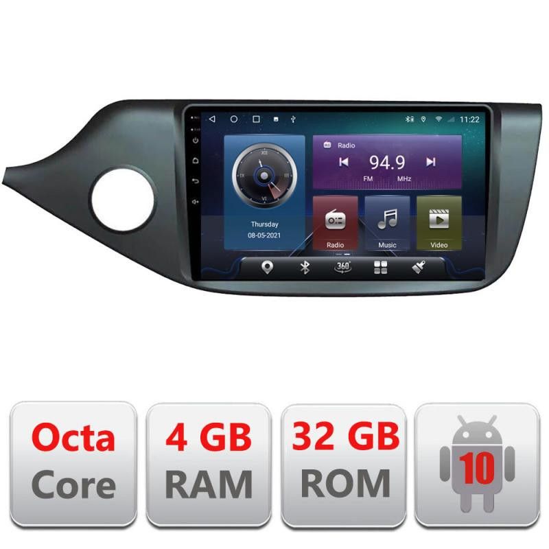 Navigatie Kia Ceed 2012-2018 C-KI39 Octa Core cu Android Radio Bluetooth Internet GPS WIFI 4+32GB