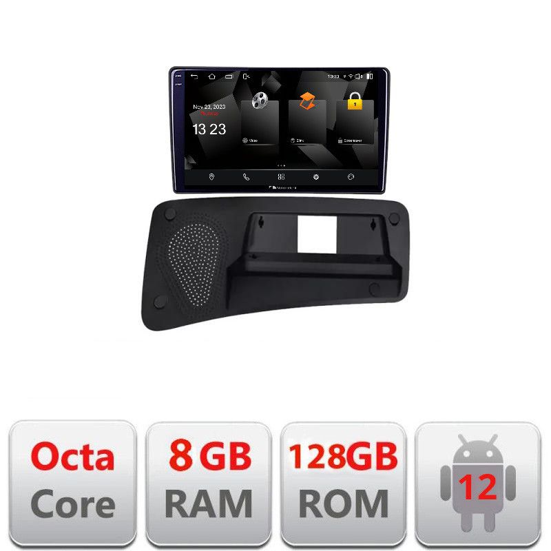 Navigatie Volvo S80 2006-2011 Android Octa Core Qualcomm 2K Qled 8+128 DTS DSP 360 4G Optical