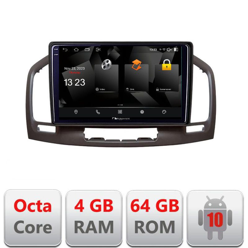 Navigatie Opel Insignia 2009-2013 5510-114 Android Octa Core 720p 4+64 DSP 360 camera carplay android auto